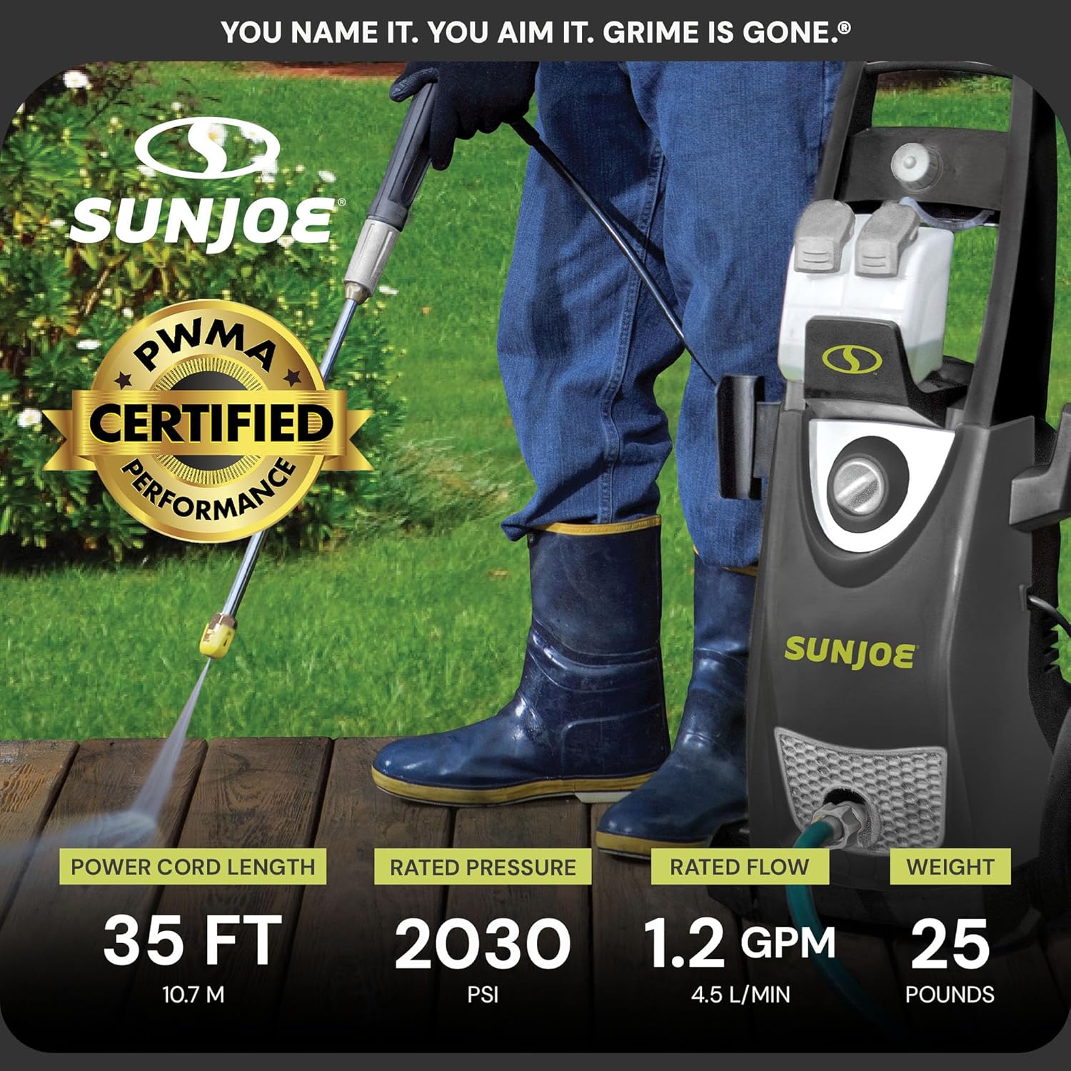 Sun Joe SPX3000 Electric Pressure Washer